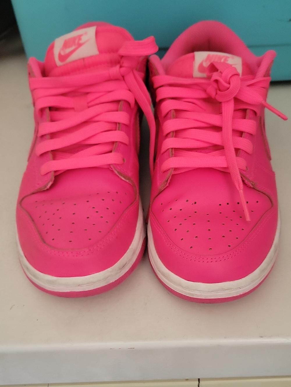 Nike Pink Low Top Sneakers